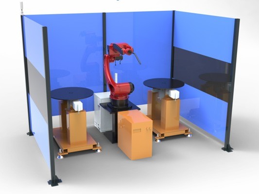 六轴机器人焊接工作站